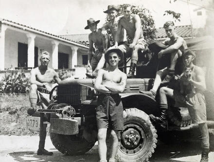 Unknown group from 45 Commando Hong Kong 1946