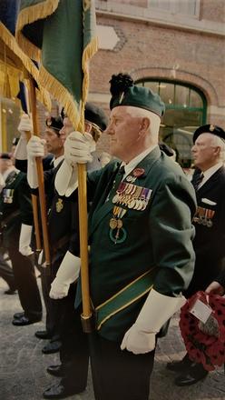 Sgt Jack Terry, DCM.  Menin Gate 1992