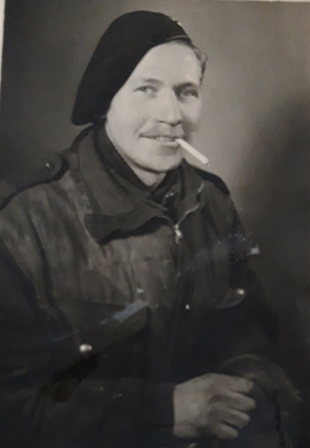 'Jock' from 46RM Commando. Jan'45 Antwerp