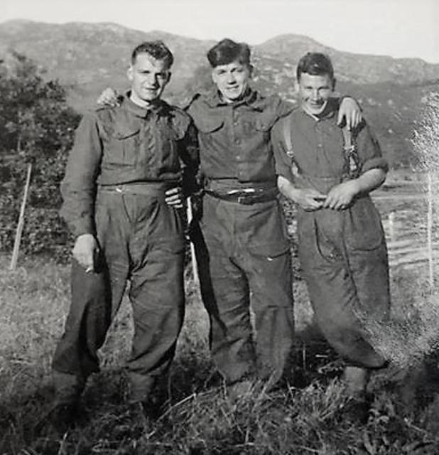 Jim Smith, Fred Peachey, Arnold Stubs, Glenfinnan 1940