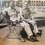 Cpl. Albert Read (left) 3 Bde. Signals and unknown