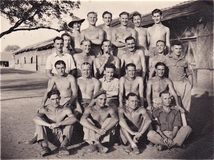 No.5 Cdo. 6 Troop Mortar section, VE Day 1945