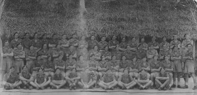 44RM Commando belvd. 'D' Troop, Trincomalee, Ceylon c. Oct. 1944