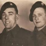 Ken Rogers (left) 46RM Cdo. 'S' Tp., and unknown