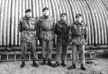 Training Team Commando Wing at Plasterdown Camp near Tavistock