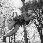 Young Officer on the Tarzan Course