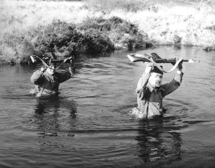 Recruits on Endurance Course