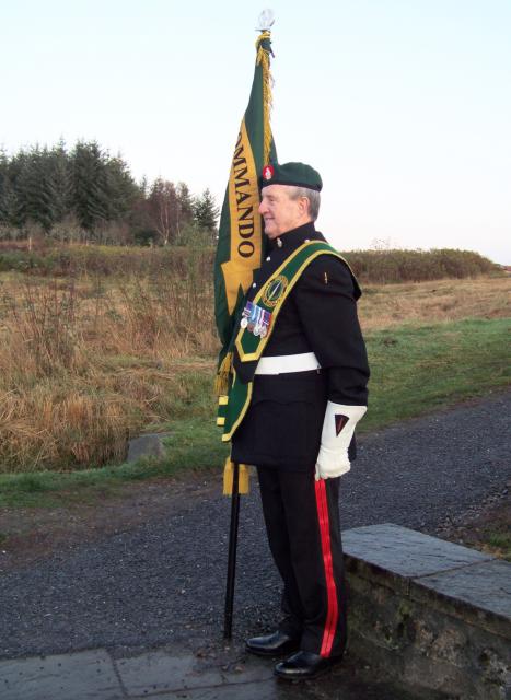 Fred and The CVA Standard at Spean Bridge, 2009