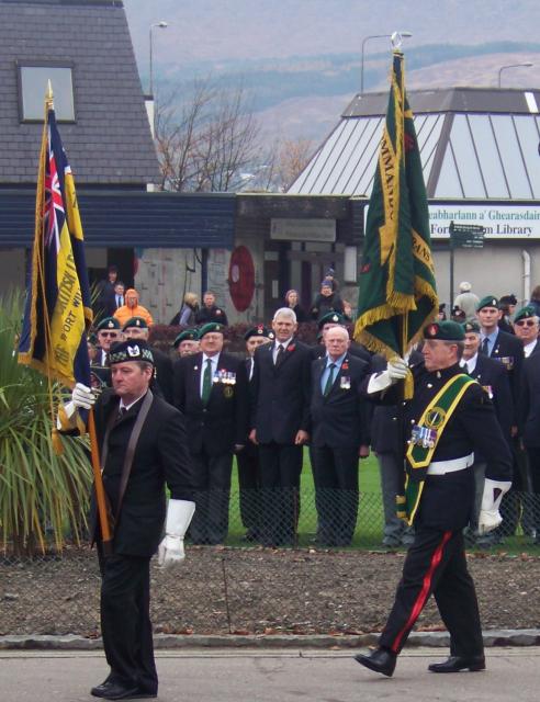 The Colour Party Marches Off, Fort William, 2009