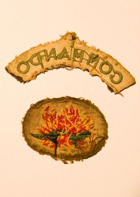 Commando insignia of Maurice Brown - attached to No.1 Cdo.