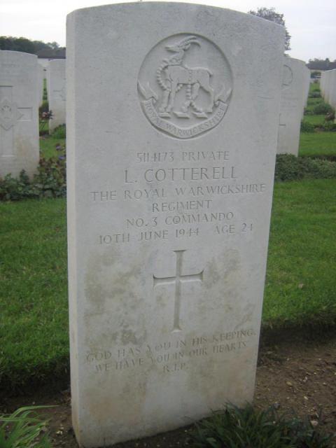 Private Leslie Cotterell