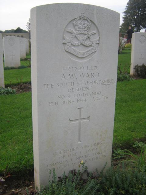 Lance Corporal  Arthur Ward