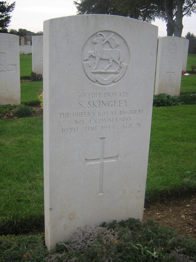 Private Sidney Skingley