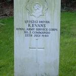 Driver Ralph Evans No.2 Commando