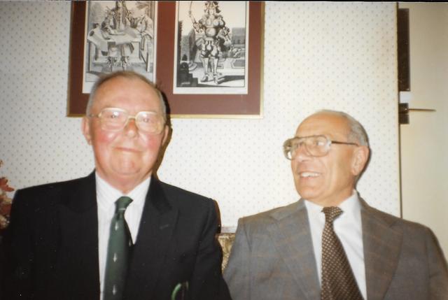 Frank Verbist (left) and another June 28 1995