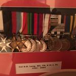 Medals of Colonel Donald Bayley Long MC, TD, KStJ, DL