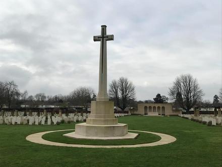 Ranville War Cemetery, France.