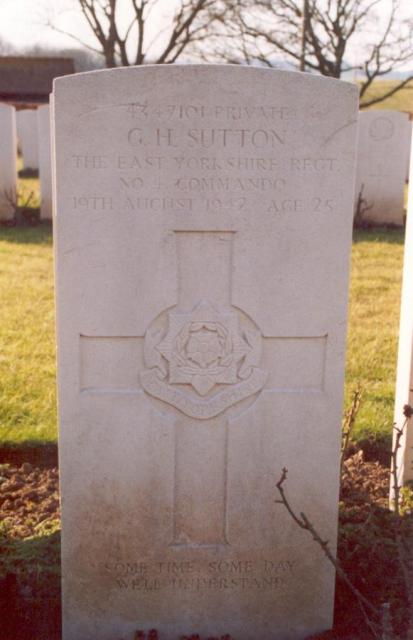 Private George Henry Sutton
