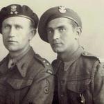 Unknown and Antoni Kubalok of 6 (Polish) Troop (right)