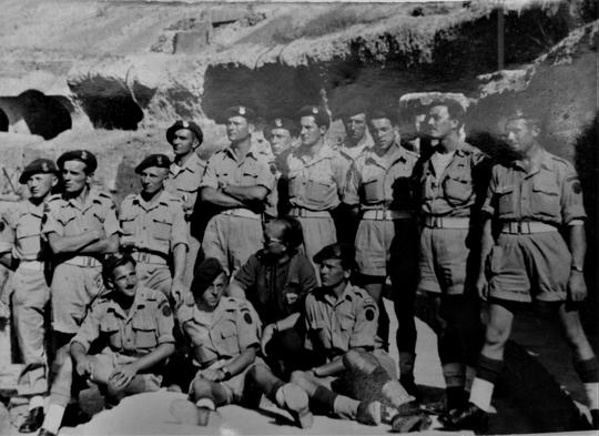 Section of of No.10 (IA) Commando 6 (Polish) Troop possibly in Italy