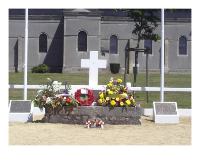 1st Commando Brigade monument at Amfreville (4)