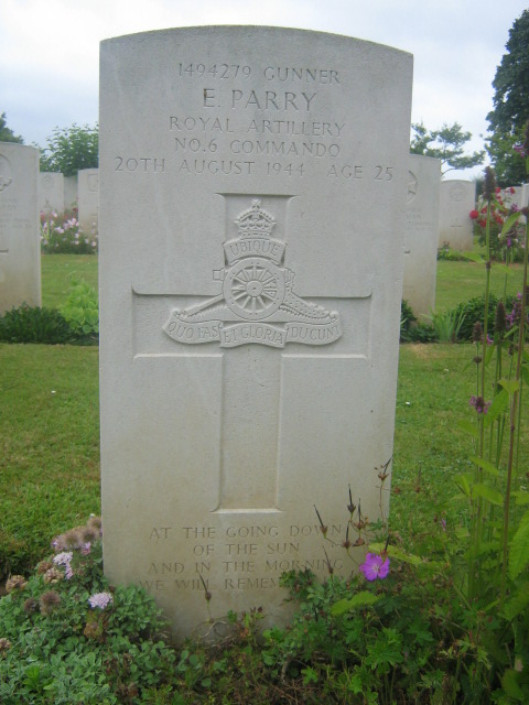 Gunner Edwin Parry