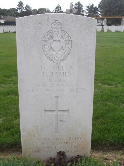 Lance Corporal Harry James