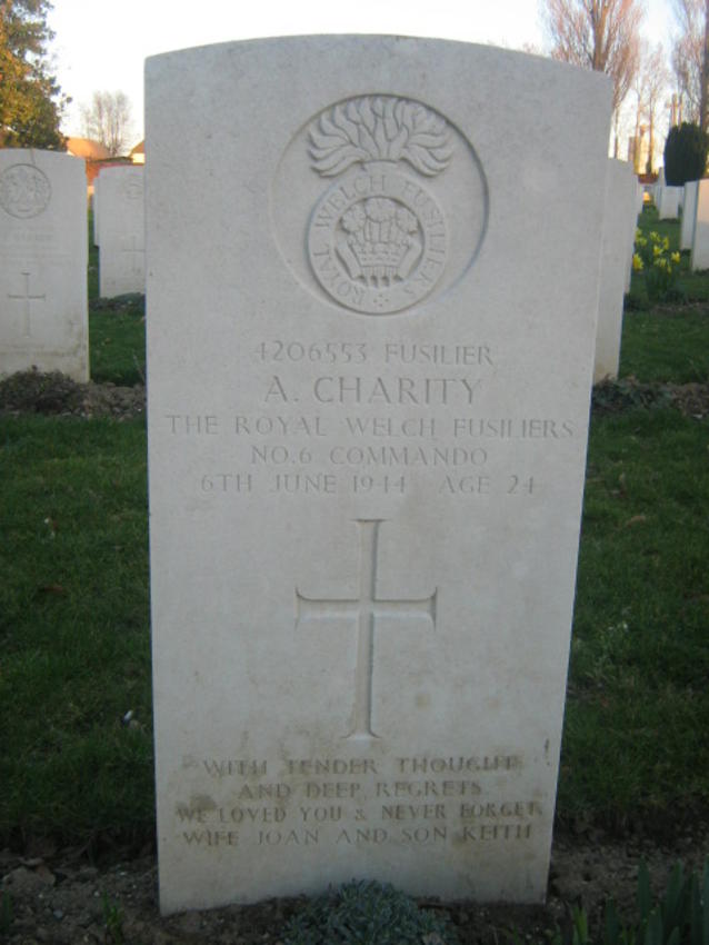 Fusilier Arthur Charity