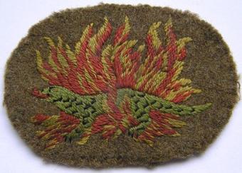 Original salamander badge.