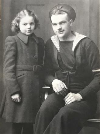 AB John Couch and his little sister Avril