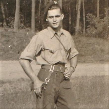 Francois Boulle, No.10 (IA) Commando 4 Troop, Germany, 25 May 1945