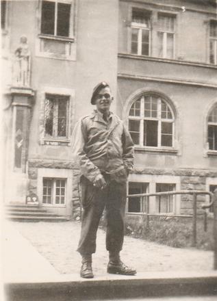 Francois Boulle No.10(IA) Cdo. Belgium Troop, Germany 1945