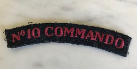 No.10 Commando patch