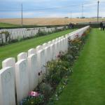 Graves of the Fallen from Dieppe Raid August 2007
