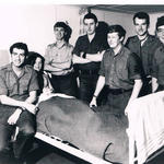 LMA Ron Kenney RN (left) and others - 40 Commando Sick Bay Medical Staff - late 70's