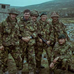 45 Commando Group Regimental Aid Post in the Falklands 1982