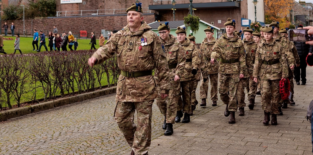 Fort William Remembrance 2021 (12)