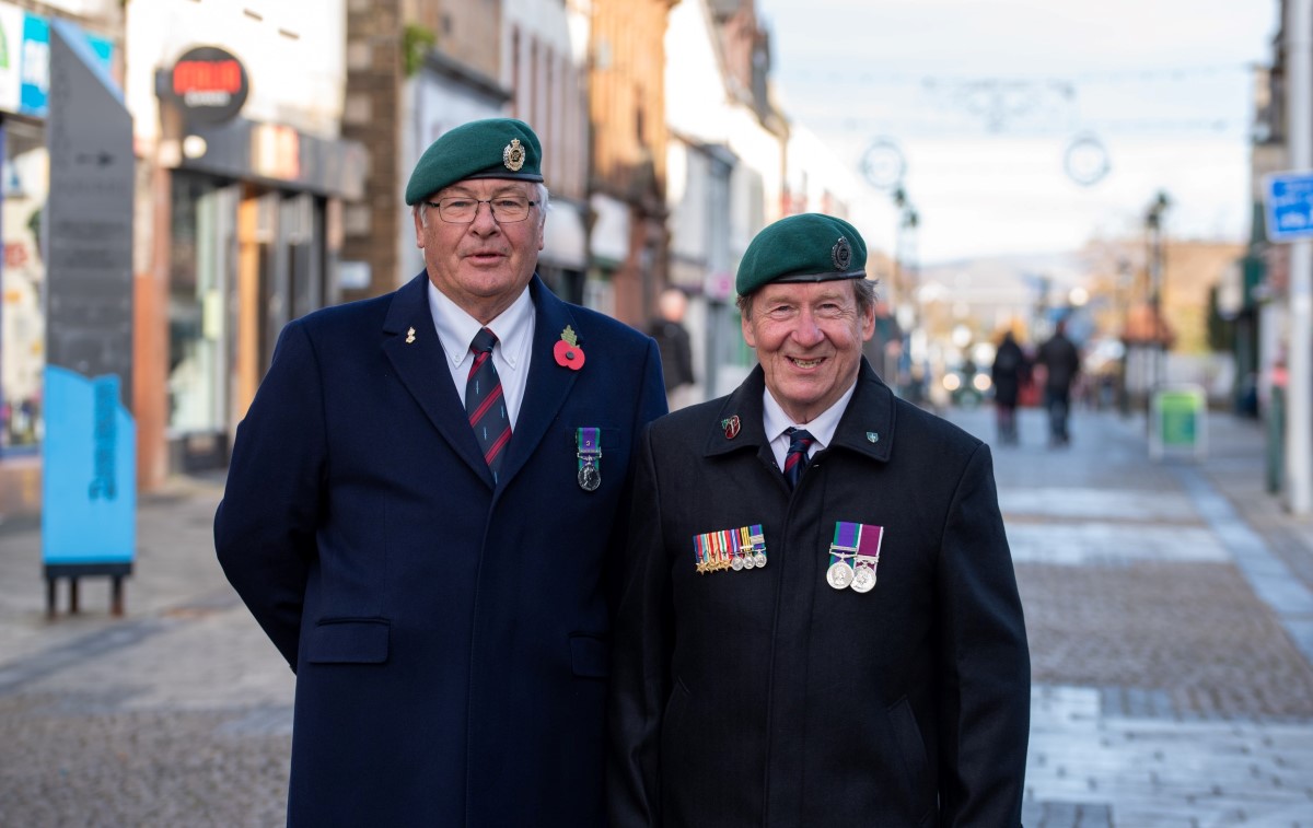 R.E. Commando veterans, FW Remembrance weekend 2019