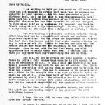 Letter to his Father from Lt Col. Ted Fynn MC, OC No.2 Commando