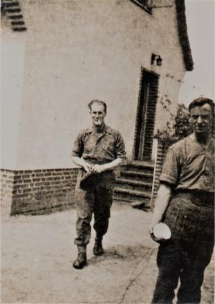 Germany 1945. Corporal Duncan and Marine Gethin ?