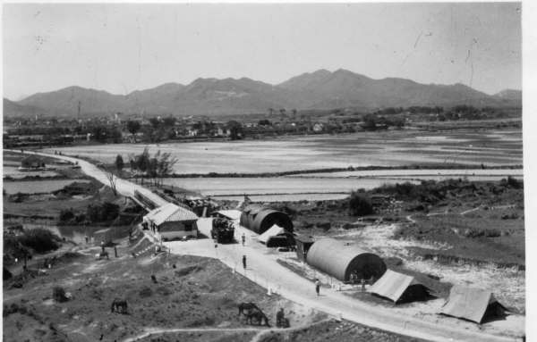 Chick Bridge, HK - New Territories/Chinese border crossing (1) 1945