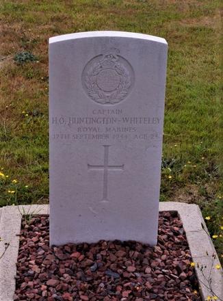 Grave of Captain Herbert Oliver Huntington-Whiteley