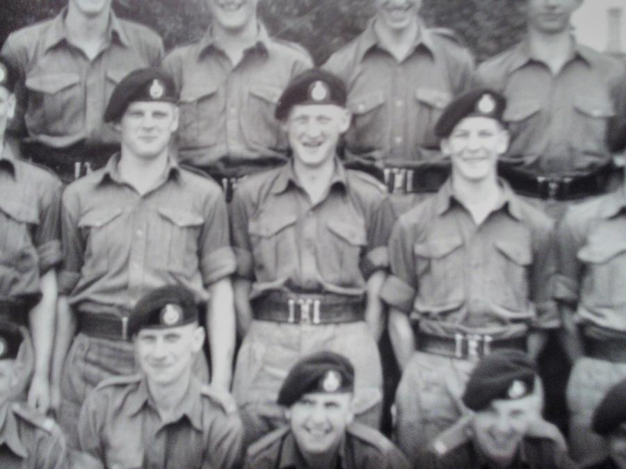 763 Squad 1961, Mark Deering (centre) and others