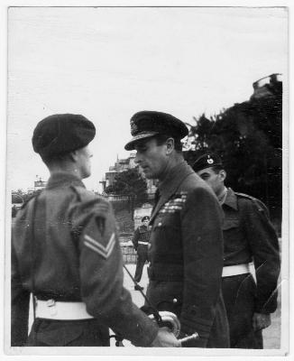 Mountbatten and Cpl. Alec Frank Starr
