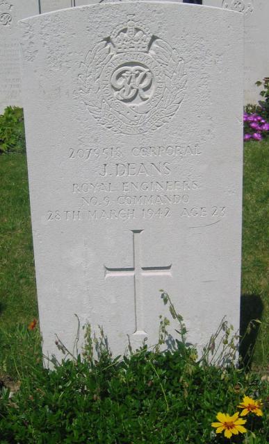 Corporal James Deans