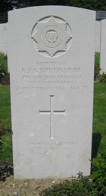 Lieutenant Robert Burtinshaw