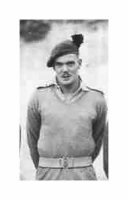 Captain David Balls, No.9 Commando 3 Troop kia 19/3/1944  Anzio