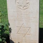 Corporal Leonard Rubin, No.2 Commando,  Salerno War Cemetery.