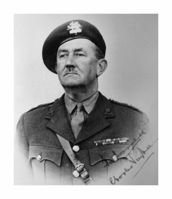 Lt Col. Charles Edward Vaughan OBE, OC Commando Depot/CBTC Achnacarry.