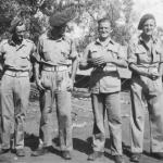 Ptes. Joe Lavin, Ted Crowe,  Ernie Mather, Fred Mather
